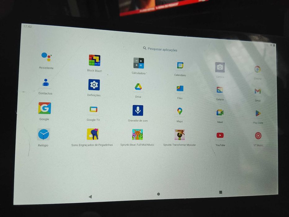 Tablet Auchan a funcionar