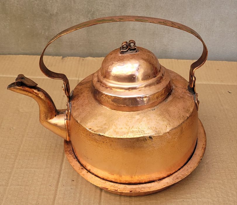 Czajnik Miedziany Retro Vintage