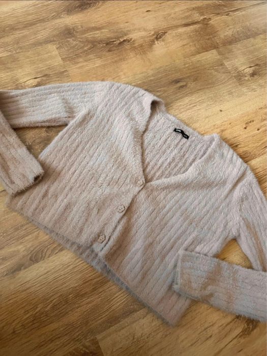 nowy krotki sweterek kardigan L 40