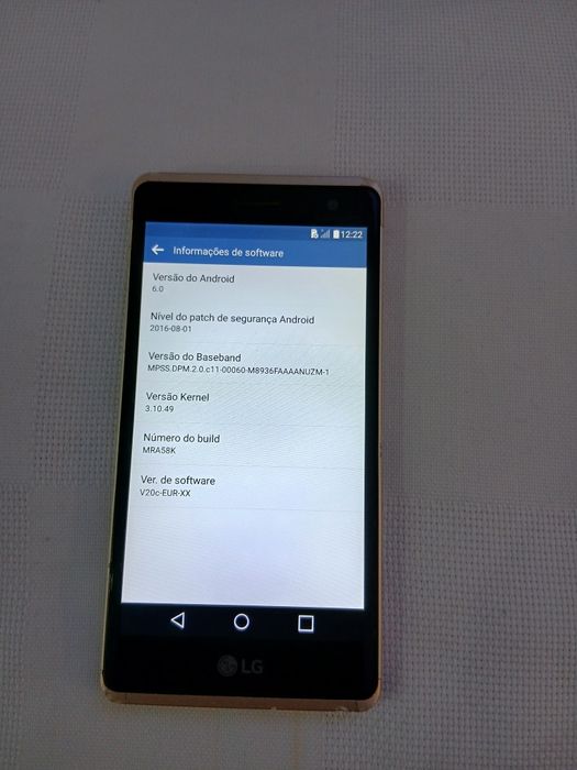 LG Telémovel usado modelo nas fotos