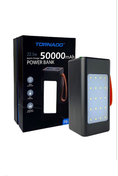 Павербанк tornado 50000mAh 22,5w