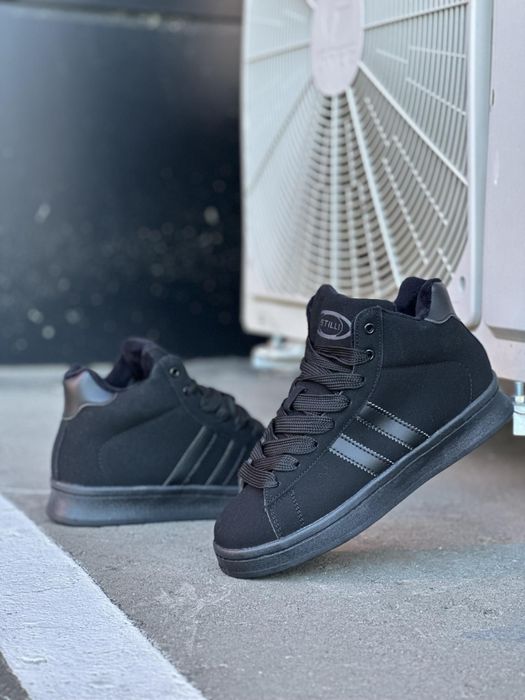 Кросівки чоловічі Stilli Campus зимові чорні /Зимние мужские кроссовки