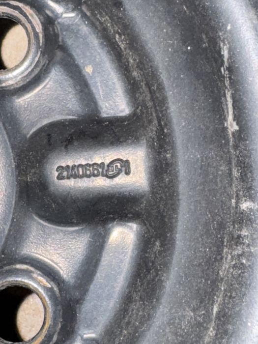 Stalowa felga 14 cali Toyota Yaris