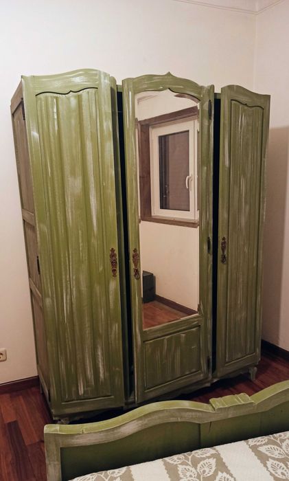 Roupeiro pintado em DIY