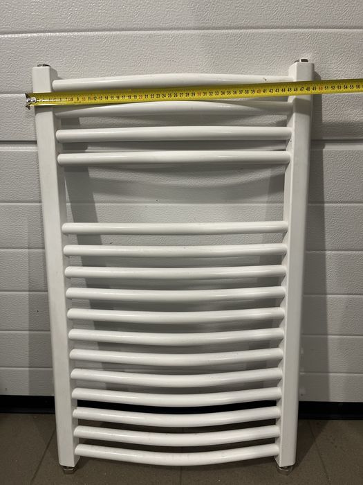 grzejnik łazienkowy drabinkowy – biały