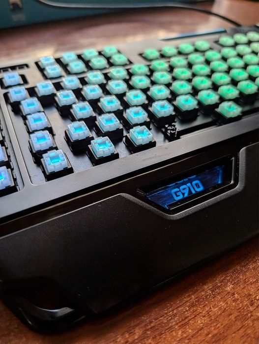 Клавиатура Logitech G910 Orion Spectrum. Клавиатура Logitech