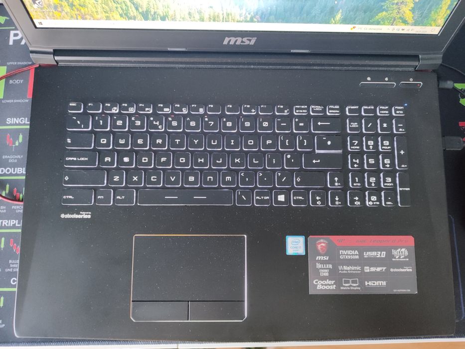 Laptop MSI GP72 6QE Leopard Pro 17 cali