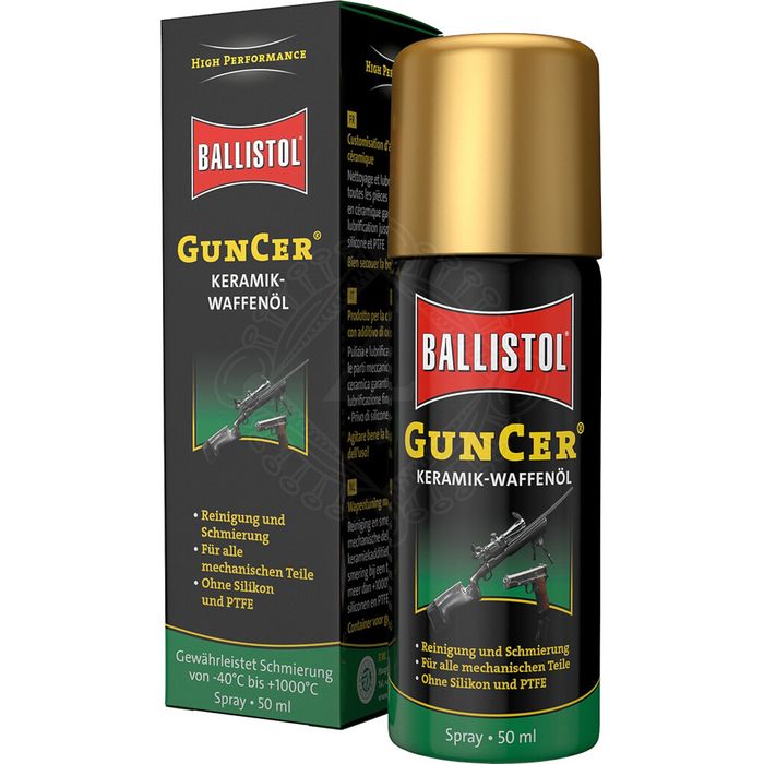 Olej do broni ceramicznej Guncer 50ml Ballistol