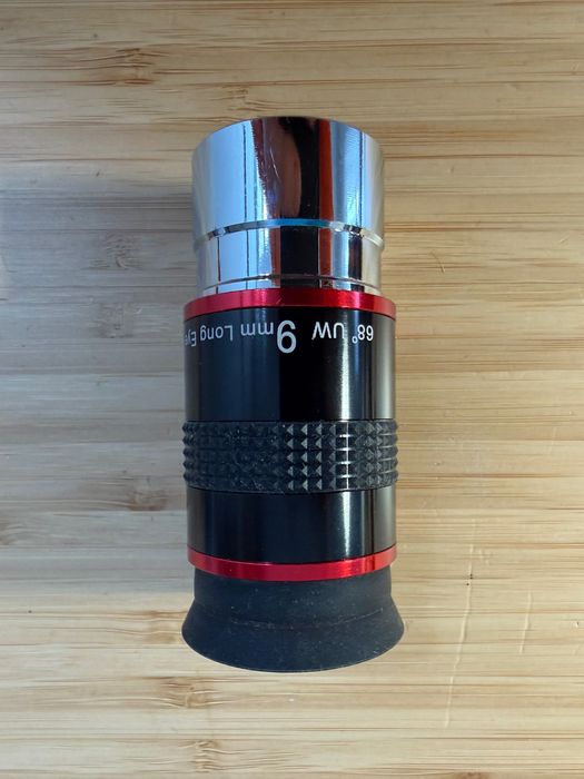 Okular do teleskopu SVBony 9mm UW 68stopni, Long Eye Relief, 1,25"