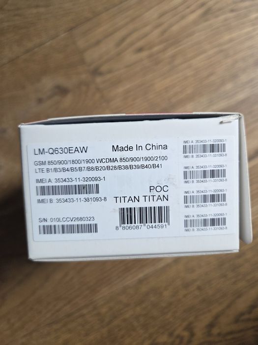 Smartfon LG K61 nowy