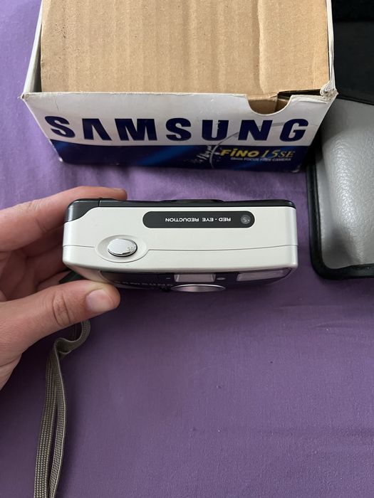 Продаю пленочный фотоаппарат Samsung Fino 15 SE в идеальном состоянии