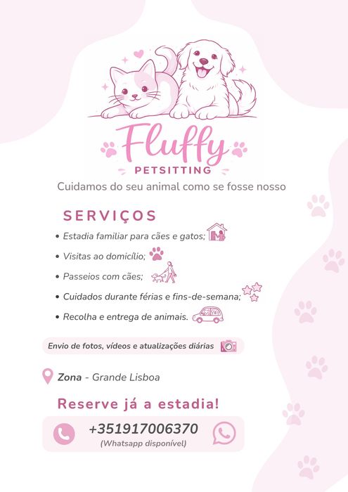 Fluffy Petsitting e Petboarding em Lisboa
