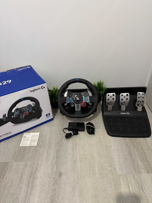 Kierownica Logitech G29 DrivingForce PC/PS4/PS5 - JAK NOWA