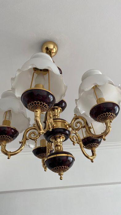 Conjunto de candeeiros antigos