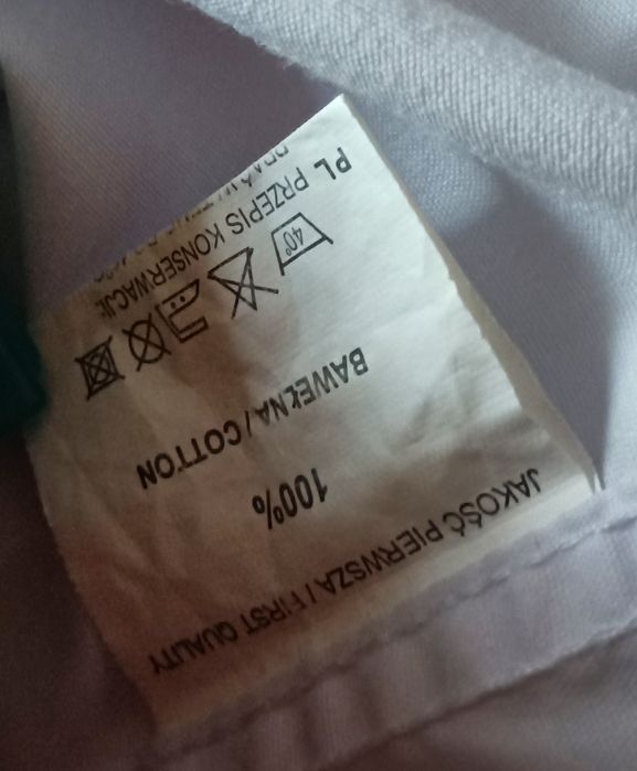 Koszula biała slim fit M   MODELY