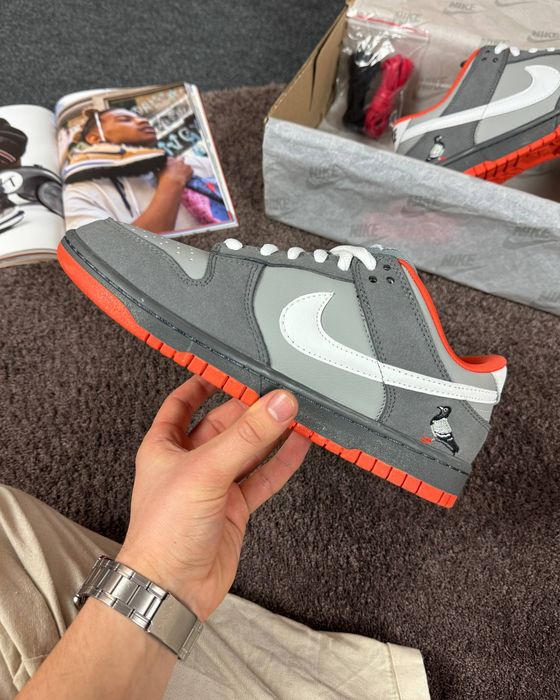 Nike SB Dunk Low x Jeff Staple Pigeon / Чоловічі стильні кросівки