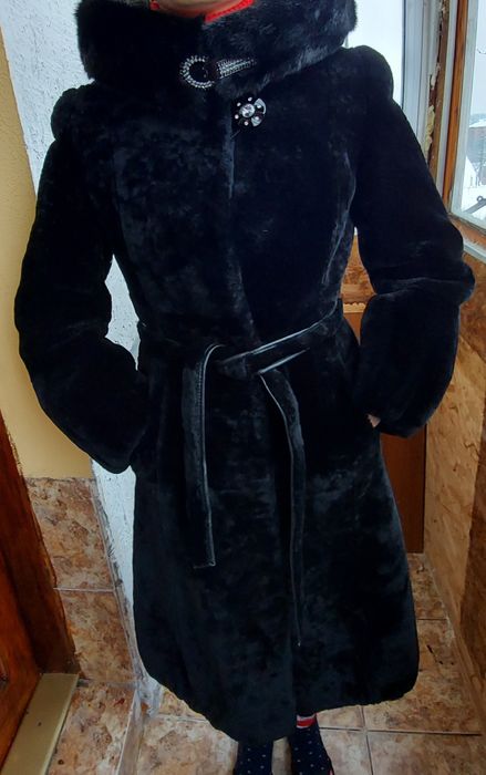 Шуба с мутона в отличном состоянии