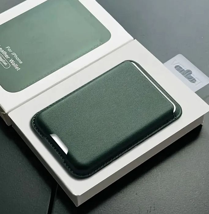 Leather iPhone Wallet carteira magnética para telefone