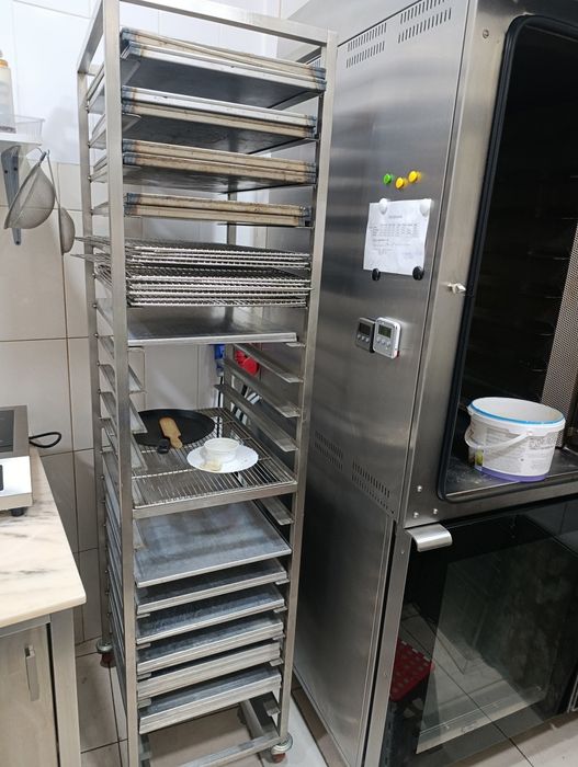 Carro estante em Inox