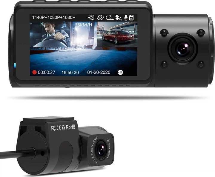 Камера заднього виду Роз'єм 2.5мм для відеореєстратора VanTrue