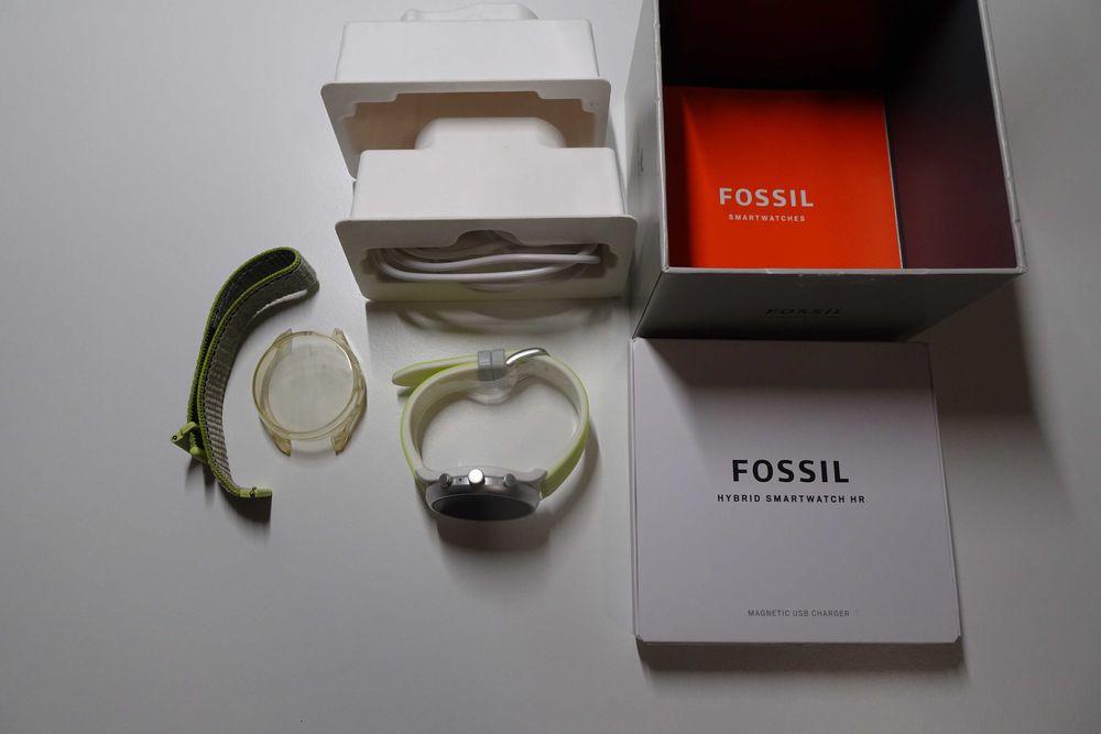 Smartwatch Fossil Sport Neon Yellow FTW6028J 41mm