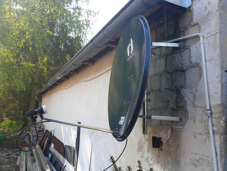 Ustawianie anten, Montaż anten satelitarnych i naziemnych DVB-T2