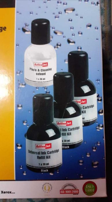 Zestaw ActivJet do samodzielnego napełniania tuszy  3x30ml !