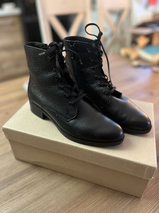 Trzewiki damskie skórzane Ryłko Relax