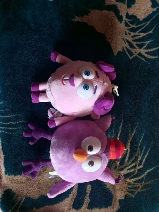 игрушки Смешарики (Бараш и Совунья)