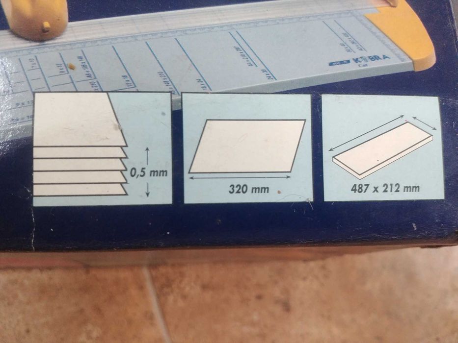 Gilotyna Kobra Cut 320 -R, made in Italy