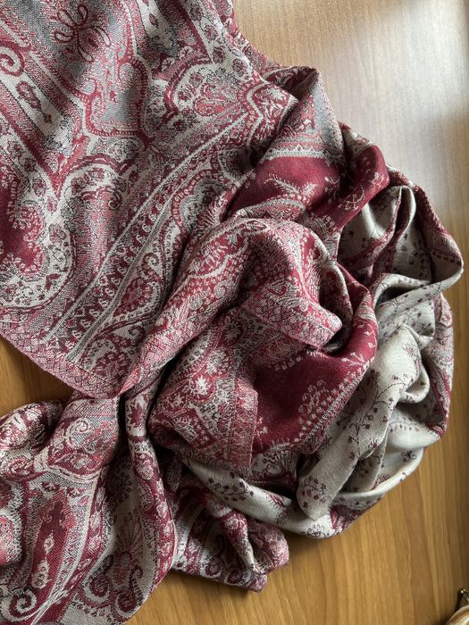 Szal kaszmirowo-jedwabny