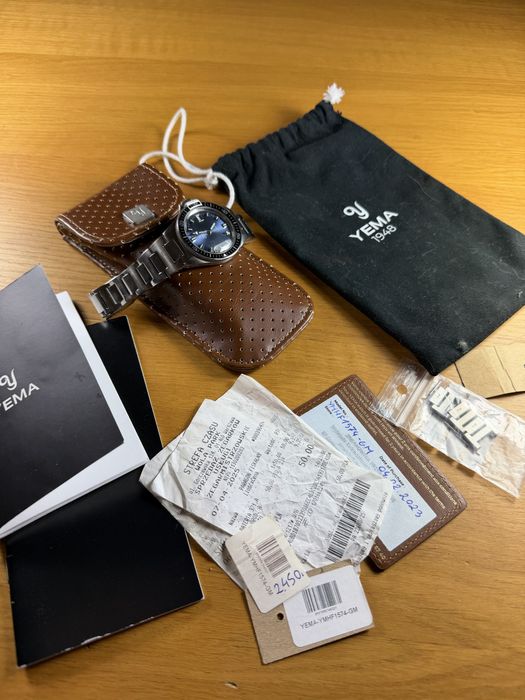 Zegarek Yema Superman - full set