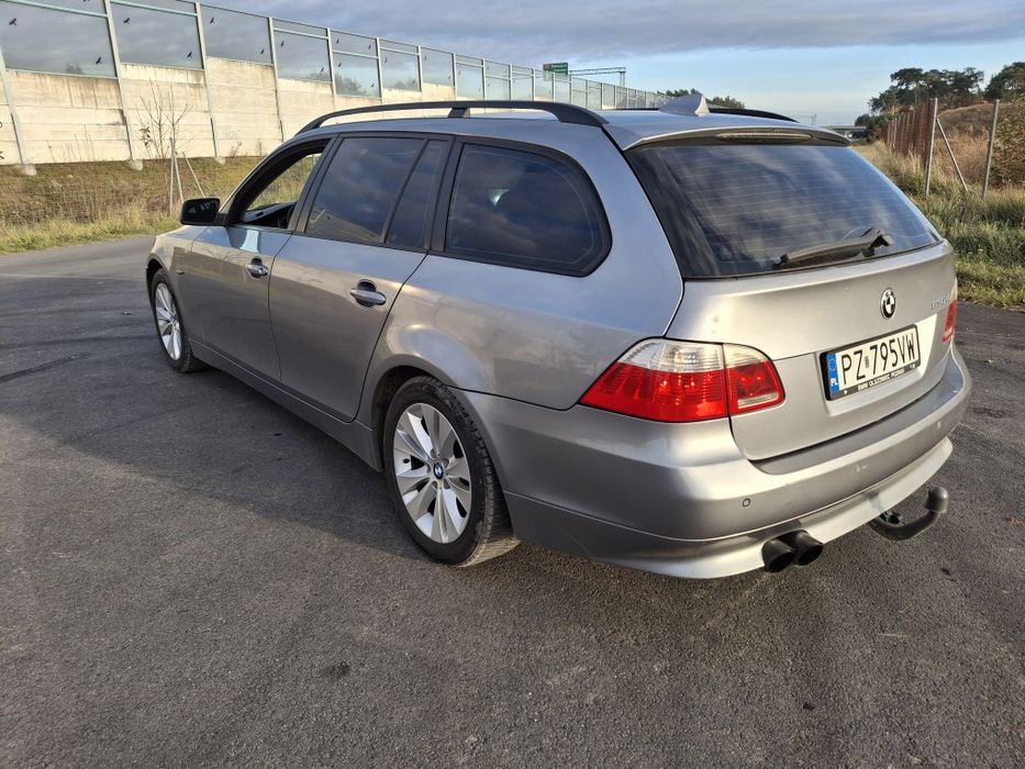 BMW E61 3.0 D automat , hak , M57 218 km