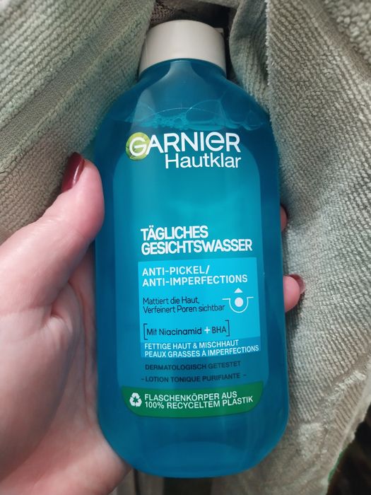 Тоник для лица GARNIER Pure Active Pore Minimizing Toner, 200 мл