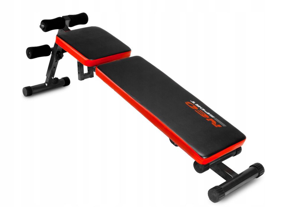 Ławka Ławeczka Treningowa Do Ćwiczeń Prosta Skośna Regulowana Prezent