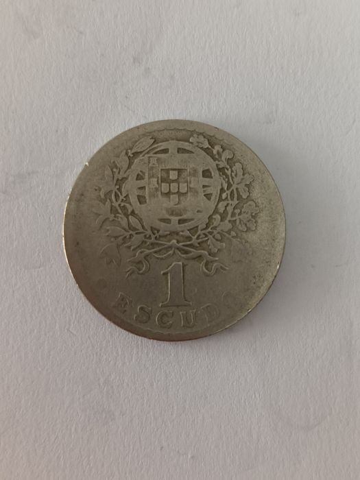 Moeda antiga de 1 escudo de 1930
