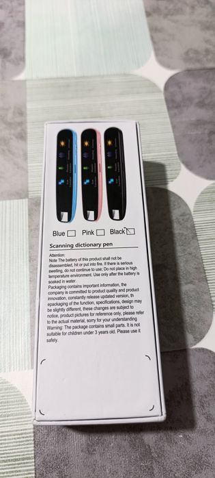 Smart pen Caneta de dicionário de digitalização