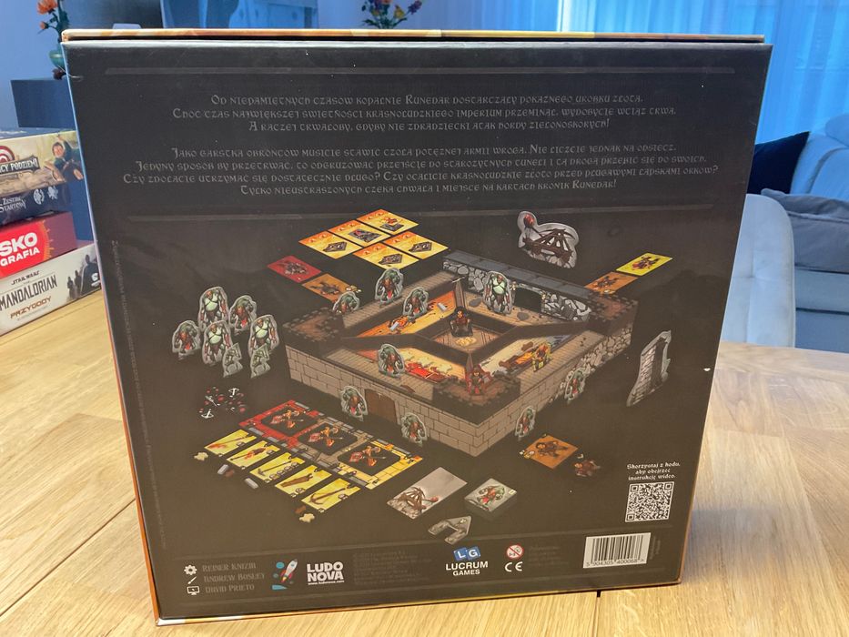 Twierdza oblężenie Runedar gra planszowa