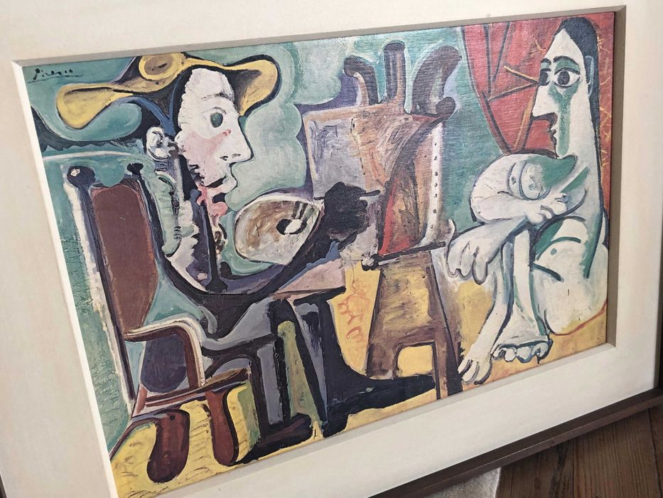 Picasso, reprodução de qualidade, anos 1970/1980