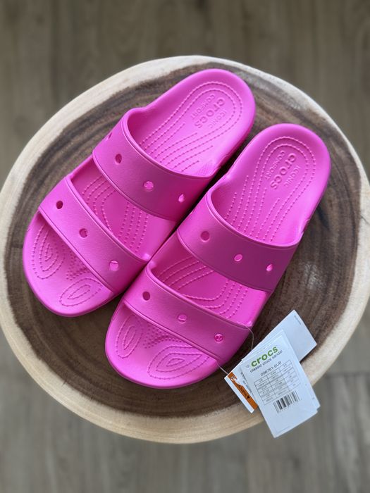 Klapki CROCS  Classic w kolorze różowym