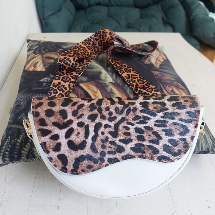 NOWA torebka centki, panterka