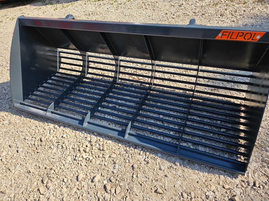 Łyżka ażurowa przesiewowa do tura do ziemniaków kamieni buraków DOWÓZ