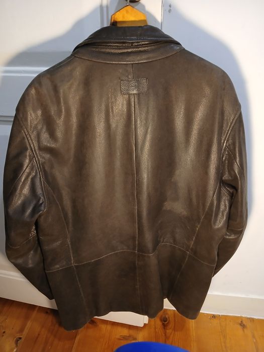 Casaco de couro Forrest Land