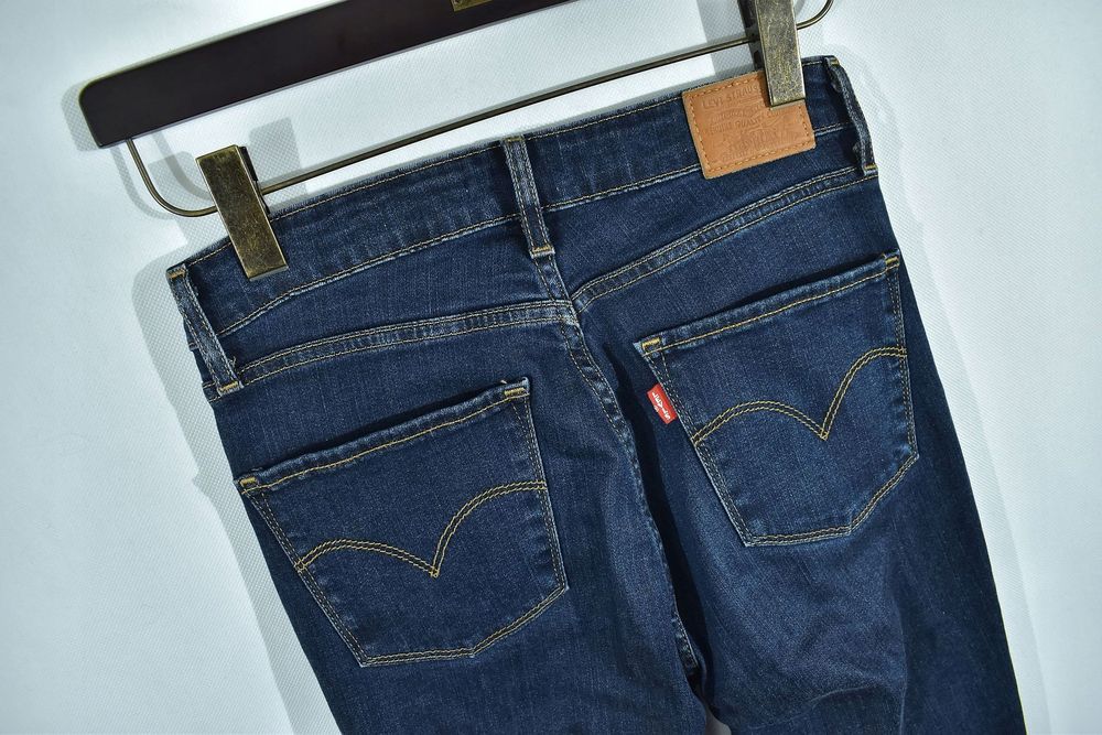 Levis 721 High Rise Skinny Jeansy Stretch W28 L30