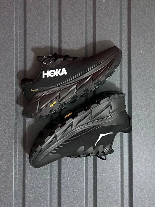 ЗИМОВІ‼️Hoka Skyline-Float X Gore-Tex Black / чоловічі кросівки хока / зимові кросівки / Хока гортекс 40 41 42 43 44 45