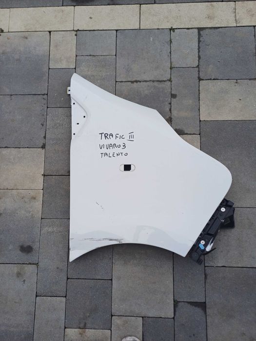 błotnik prawy renault trafic III opel vivaro b fiat talento II