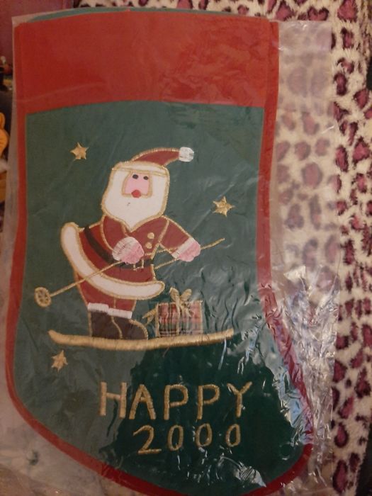 Meias de Natal Vintage ano 2000 a Estrear
