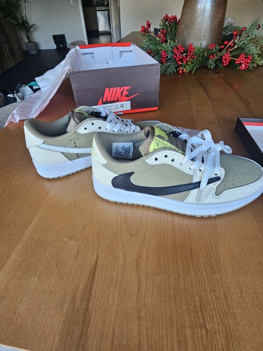 Air Jordan 1 Retro Low Golf Travis Scott Neutral Olive