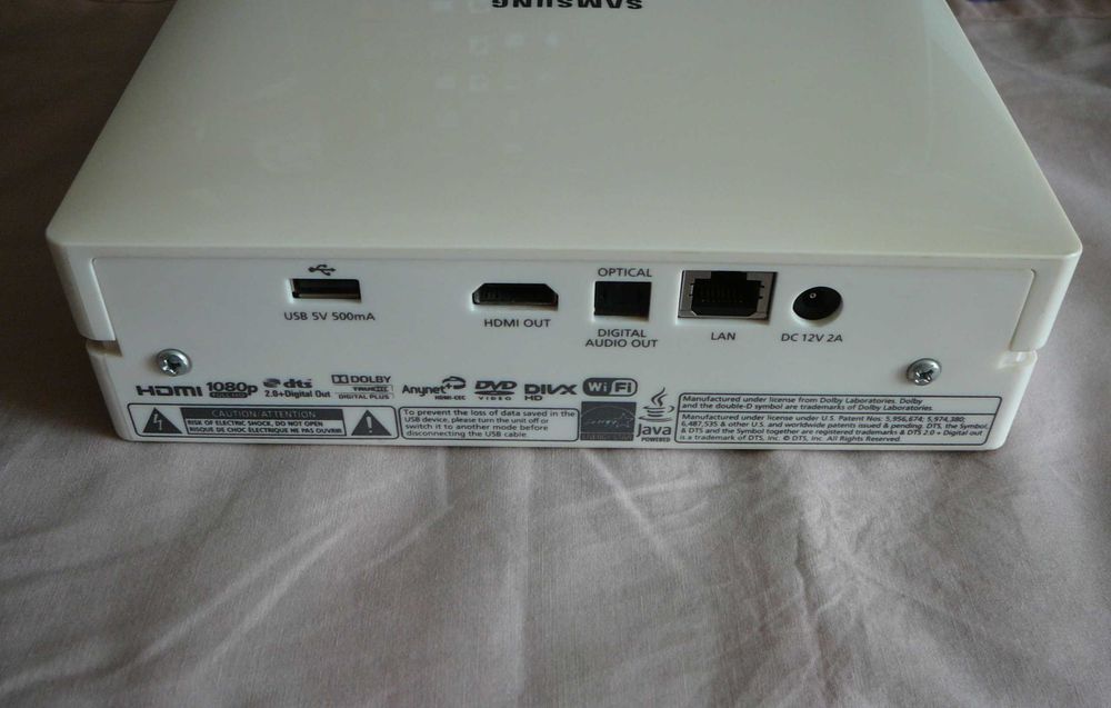 blu-ray/dvd плеєр samsung bd‑es6000e