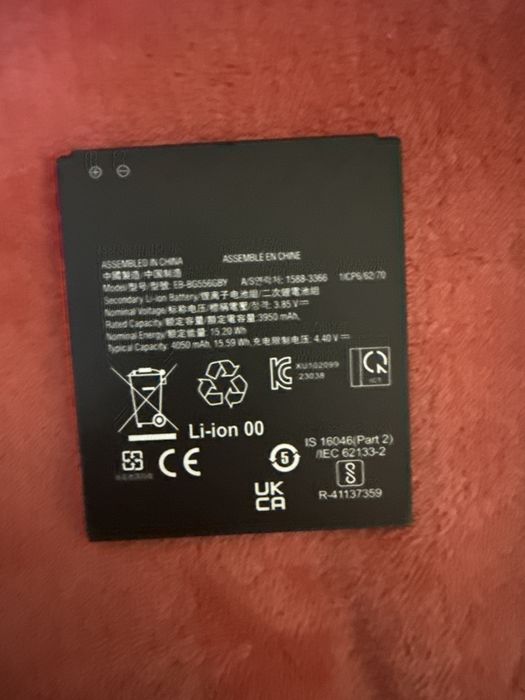Новый оригинальный аккумулятор Samsung EB-BG556GBY (для Galaxy XCover 7) — Запечатанный